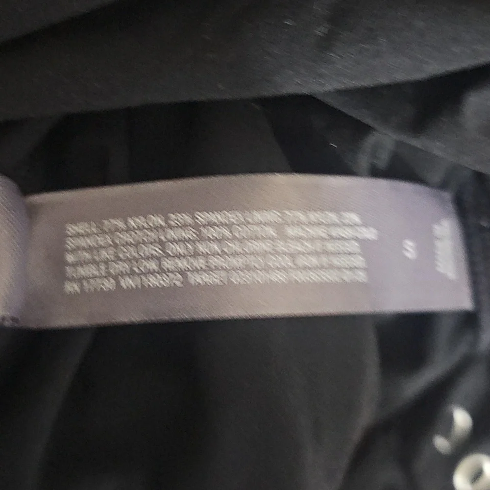 Auden Women's Luxury Collection 4 Way Stretch Short Sleeve Bodysuit Black - Picture 6 of 6